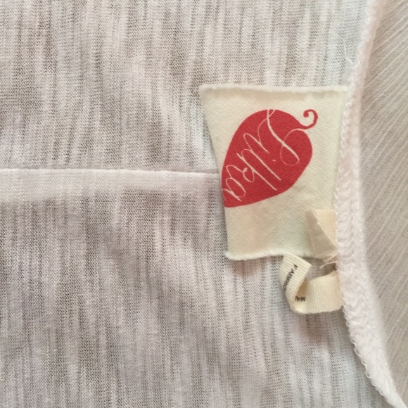 Anthro "Lilka" white flowy tank top - Picture 8 of 8